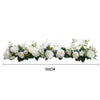 Artificial Wedding Rose Flower Row Top Table Backdrop Arch Arrangement Wall Deco