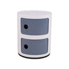 Round Storage Unit Bathroom Cabinet Chest Cupboard Side Table Vintage Postbox UK