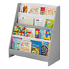 Childrens Bookshelf Kids Bookcase Book Display Storage Rack Organizer Standshelf