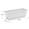 Galvanised Raised Bed Garden Outdoor Elevated Planter Box, Oval/L Shape/Ladder