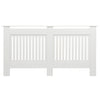 Small Medium Large Radiator Cover Vertical Slatted Grill Wooden Heating Cabinet