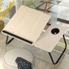 Folding Laptop Table Bed Tray Sofa Lap Desk Notebook Stand Adjustable Height NEW