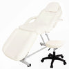 Adjustable Massage Bed Beauty Salon Chair Tattoo Therapy Table Recliner w/ Stool
