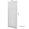 2M Folding Door Single Panel PVC Plastic Sliding Door Indoor Closet Room Divider