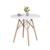 Round Dining Table for 2-4 Seat Kitchen Home Coffee Table Lounge Restaurant New