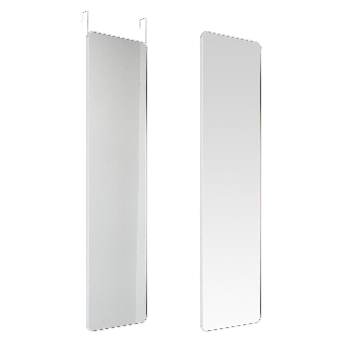 Full Length Over Door Mirror Door Hung Mirror Dormitory Wardrobe Bedroom Mirror
