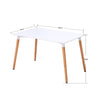 1/2/4 Dining Chair Glass/Wood/Metal Dining Table Office Coffee Lounge Furniture
