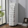 Steel Metal Drawers Storage On Wheels 8 Drawers Home Office File Paper Organiser