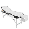 Portable 3 Fold Massage Table Beauty Bed Massage Therapy Couch Facial SPA Salon