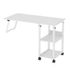 Portable Overbed Chair Dining Tray Table Mobility Aid Disability Desk On Wheels