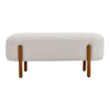 Faux Fur Shaggy Footstool Footrest Pouffe Foot Stool Padded Ottoman Seat Bench