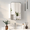 Metal Framed Bathroom Mirror Cabinet Wall Mounted Bathroom Mirror with Storage