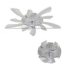 Dimmable Ceiling Fan with LED Light Adjustable Wind Speed Remote Control Bedroom