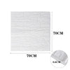 6 Pieces 3D Wall Panel Decorative Wall Tiles Cladding Wallpaper Waterproof Sheet