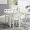 Classic Solid Wooden Dining Table and 4 or 2 Chairs Set Kitchen Home