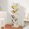 Bookcase Tree Bookshelf Tall Floor Standing Book Shelf 34 x 20 x 116 cm