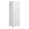 Metal Storage Cabinet Hallway Cabinet Sideboard with 2 Adjustable Shelf Cupboard