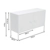 Living Room Metal Cabinet TV Stand TV Console Storage Unit Sideboard Cupboard