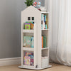 Kids Rotating Bookshelf Castle Rack Display Bookcase Toys Storage Book Shelf UK