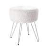 Plush Dressing Table Stool Bedroom Vanity Makeup Stool Bedroom Chair Piano