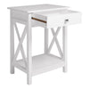 Small Side Table With Storage Bedside Nightstand Tea Sofa End Table Living Room