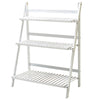 3 Tier Flower Plant Pot Stand Folding Display Ladder Shelf Garden Storage Rack