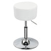 1/2x Faux Leather Padded Bar Stool Gas Lift Swivel Barstool Club Cafe Breakfast