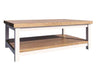 Oak Shaker Coffee Table with Shelf – Handmade Rustic Living