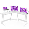 L-shaped Computer Desk Large Home Office Writing Workstation Corner Desk