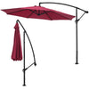 3M Outdoor Garden Banana Parasol Sun Shade Patio Hanging Umbrella Cantilever