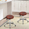 Adjustable Swivel Beauty Stool Round Rolling Stools Salon Work Chair with Wheels