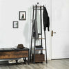 Home Hotel Garment Rack Luxury Clothes Rail Hall Entryway Coat Stand Furniture