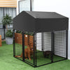 XXL Dog Playpen Outdoor Dog Kennel Enclosure House Premium Umbrella-Grade Roof