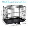 Metal Dog Cage Puppy Training Crate Pet Carrier Small Medium Large XL XXL Metal