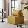 Free Combination Leather Sofa Cube with Detachable Backrest Sectional Floor Sofa