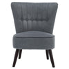 Orthopedic Cocktail Armchair Shell Back Leisure Sofa Oyster Accent Chair Bedroom
