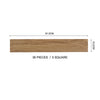 36PCS DIY PVC Floor Flooring Planks Vinyl Wood Effect Tile Panels Self-Adhesive