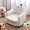 Upholstered Fabric Armchair Wing Back Fireside Chair Lounge Sofa Cushioned Seat