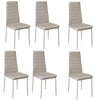 Restaurant Kitchen Seat Side Chair Velvet PU Leather Cushion Padded Dining Chair