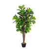 Large Artificial Palm Tree Realistic Fake Tropical Plant In/Outdoor Home Decor
