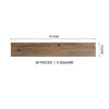 36PCS DIY PVC Floor Flooring Planks Vinyl Wood Effect Tile Panels Self-Adhesive