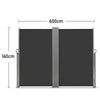 Retractable Side Awning Privacy Screen Garden Terrace Sunshade Wind Screening