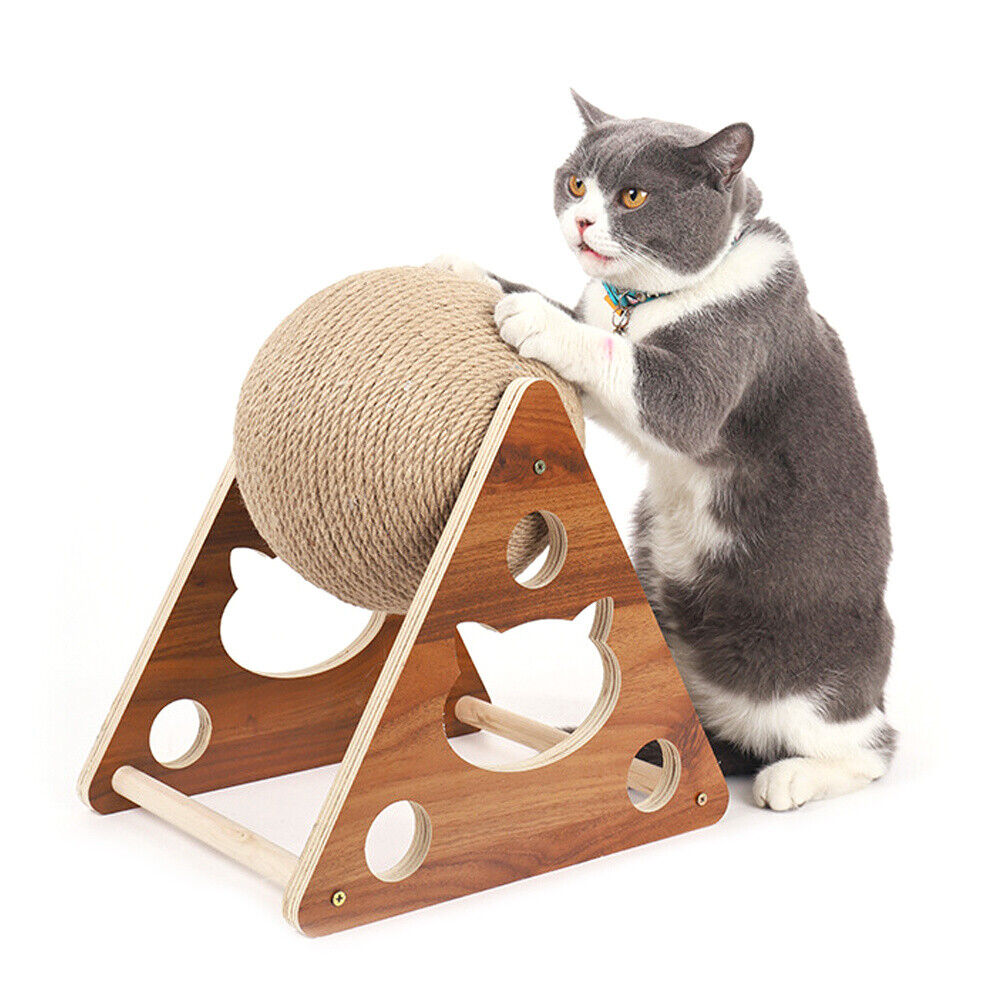 Cat Tree Scratching Post Tower Climbing Activity Centre Sisal Bed Toys Scratcher
