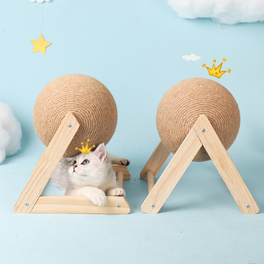 Cat Tree Scratching Post Tower Climbing Activity Centre Sisal Bed Toys Scratcher