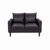 Panana Linen Fabric 2 & 3 Seater Sofa Couch with Wood Legs 3 Colours