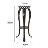 Plant Stand 2 Tier Flower Pot Holder Garden Herb Planter Display Rack Iron Shelf