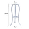Plant Stand 2 Tier Flower Pot Holder Garden Herb Planter Display Rack Iron Shelf