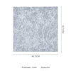 24x Square Floor Tiles Marble Effect Vinyl Flooring Self Adhesive Covering 5m²