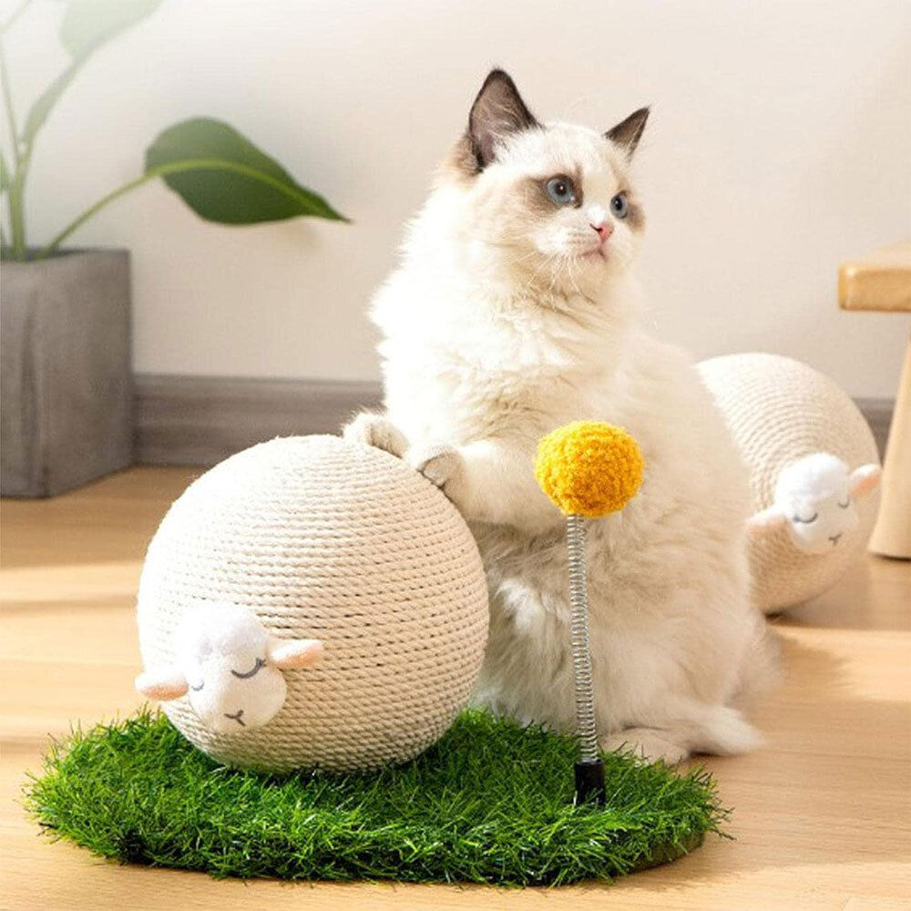 Cat Tree Scratching Post Tower Climbing Activity Centre Sisal Bed Toys Scratcher