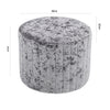 Diamond Velvet Footstool Dressing Table Chair Vanity Stool Bedroom Pouffe Seat